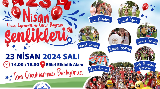 Akhisar'da çoçuklar doyasıya eğlenecek