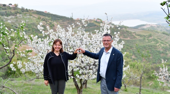 Alaşehir'e bahar geldi