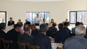 Başkan Büke muhtarlarla yapılan ve yapılacak işleri ele aldı