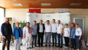 Başkan Dönmez'e ilk tebrik ziyareti CHP'den