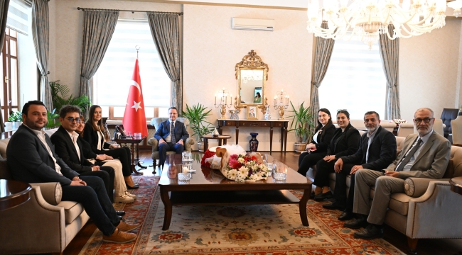 Başkan Durbay vali Ünlü'yü ziyaret etti