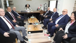 Başkan Durbay OSB yönetimiyle bir araya geldi