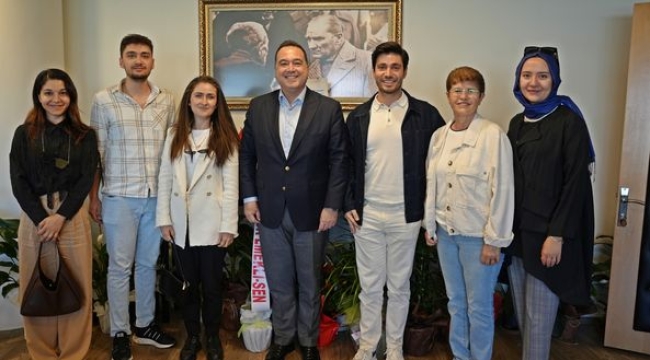 Başkan Dutlulu'ya ziyaretler sürüyor