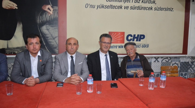 Başkan Öküzcüoğlu'dan başkan Akdeniz'e tebrik ziyareti