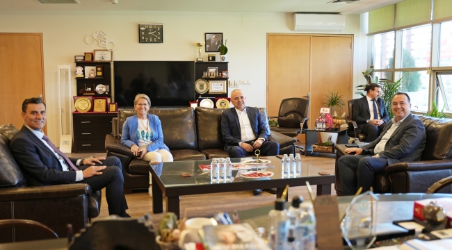 Başkan Zeyrek'le buluşan başkan Dutlulu''verdiğimiz sözleri tutacağız''