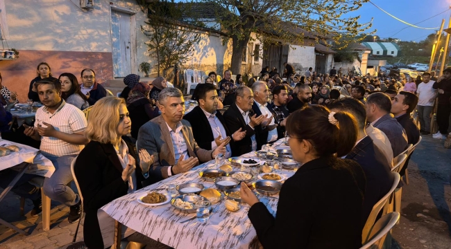 Başkanlar iftara katıldı