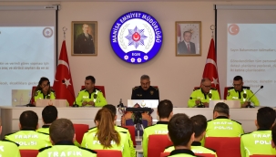 Bayram öncesi trafik toplantısı