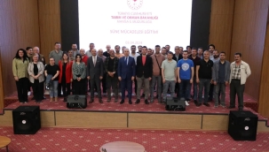 Buğdayda süne mücadelesi hizmet içi eğitimi yapıldı