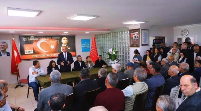 CHP'de bayramlaşma töreni