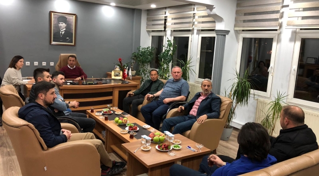 Demirci TSO yönetimi nisan ayı toplantısı yapıldı