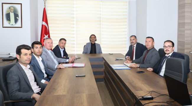 Demireci OSB yönetimi toplandı