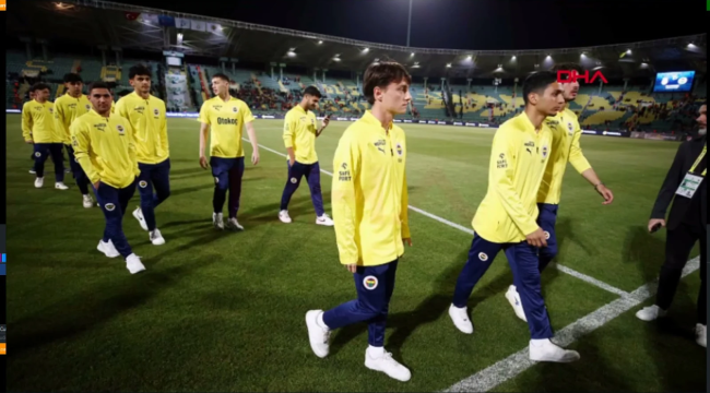 Fenerbahçe sahadan çekildi