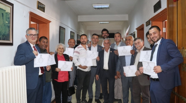 Gördes belediyesinde CHP dönemi başladı