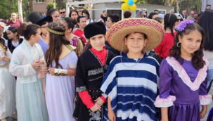 Manisa'da 18 ülke çoçukları bir arada