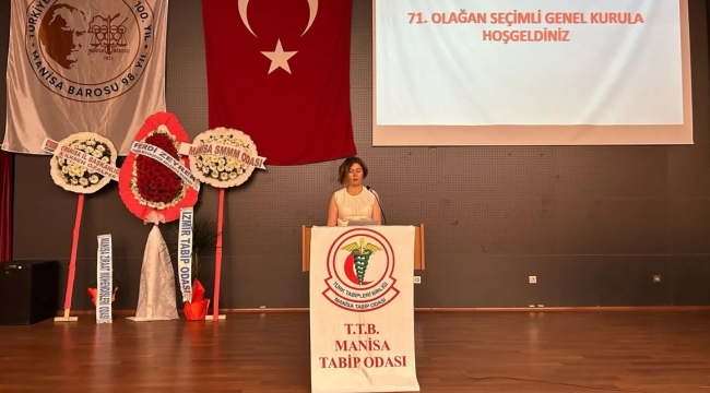 Manisa tabipler odası yeni yönetimi belli oldu