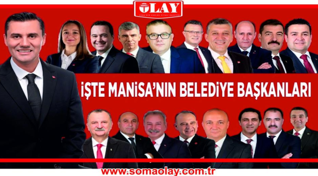 Manisa'yi yönetecek CHP'li başkanlar koltuklarına oturuyor