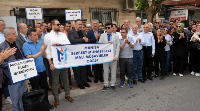 Muhasebeciler ve mali müşavirlerden protesto