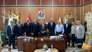 MUOSB yönetimi başkan Balaban'la bir araya geldi