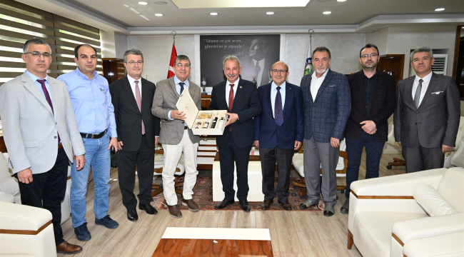 OSB yönetimi başkan Nurlu'yu ziyaret etti