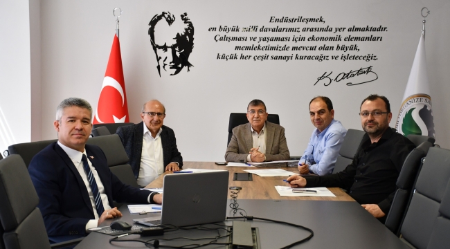OSB yönetimi nisan ayı ilk toplantısını yaptı