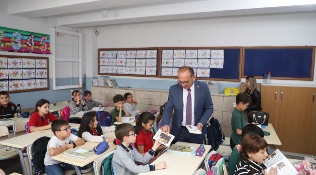 Sınıf başkanından ilk hizmet