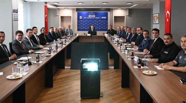 Toplantıda yatırımlar ele alındı