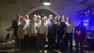 Tuğla kiremitçiler dernek yöneticileri başkan Akın'la buluştu