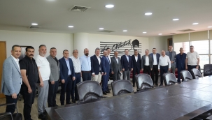 Ziyarette ortak çalışmalar ele alındı