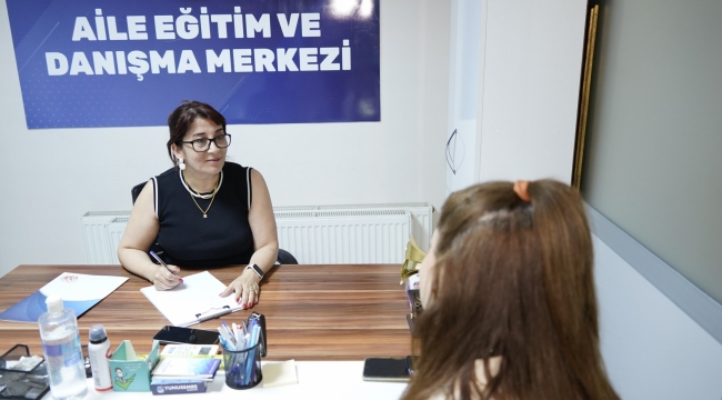 Aile danışmanlığı ve eğitim merkezi ,başvuran 225 kişiye yardım etti