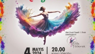 Akhisar'da rengarenk dans gösterisi