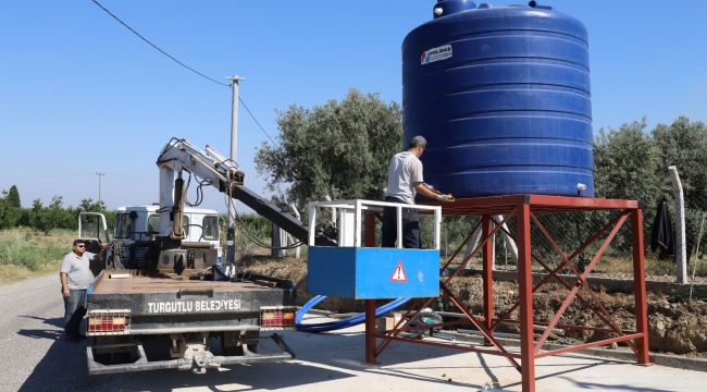 Avşar mahalleside su dolum istasyonuna kavuştu