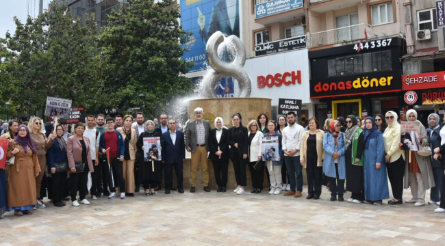 Basın açıklamasına başkan Hızlı'da katıldı