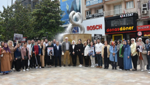 Basın açıklamasına başkan Hızlı'da katıldı