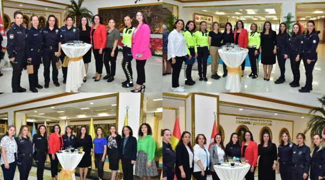 Başkan Aktaş,polis annelerin anneler gününü kuladı