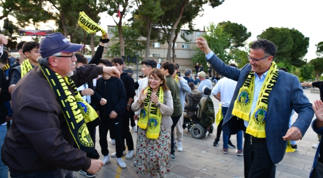 Başkan Alaşehir belediyesporun başarısını böyle kutladı