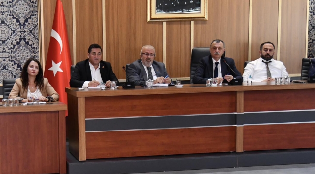 Başkan Balaban birim müdürlerini topladı