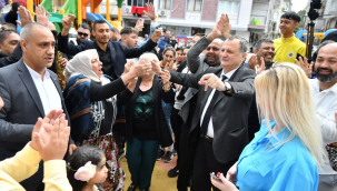 Başkan balaban dayanamadı oynadı