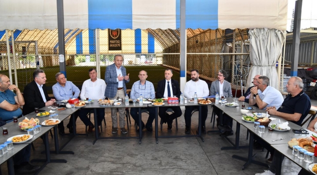 Başkan Balaban'' genel iktidar, yerel iktidar el ele vererek sorunları çözelim''