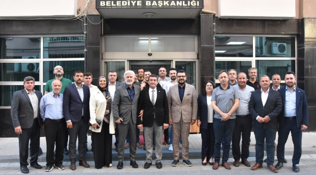 Başkan Cıllı'ya hayırlı olsun ziyareti