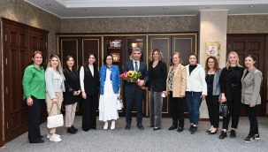 Başkan Okur oda başkanlarıyla görüştü