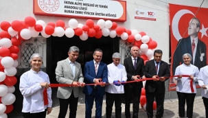 Başkan Okur yiyecek atölyesi'ni hizmete açtı