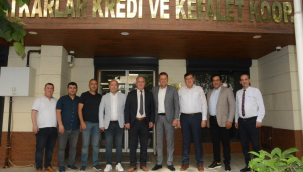 Başkan Özkasap Bulgay'a yeni görevinde başarı diledi