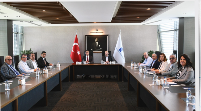 Başkan Zeyrek OSB yöntimiyle bir araya geldi