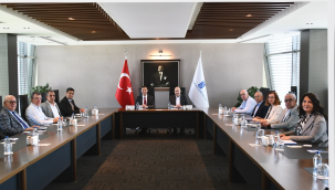 Başkan Zeyrek OSB yöntimiyle bir araya geldi