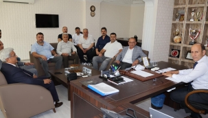 Başkanlar Ahmetli'de buluştu