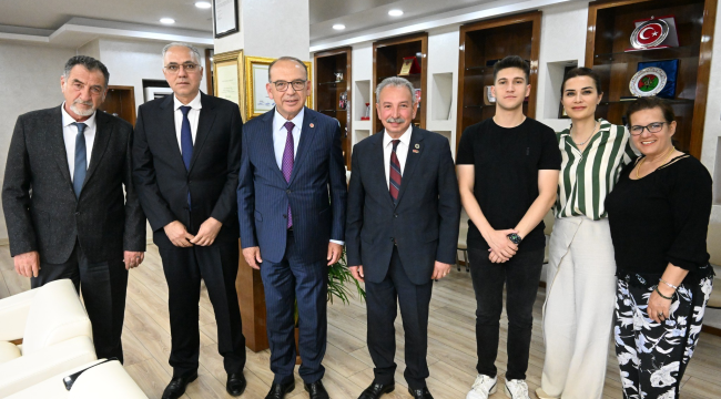 Başkanlar Salihli'de buluştu