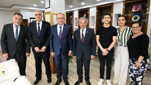 Başkanlar Salihli'de buluştu