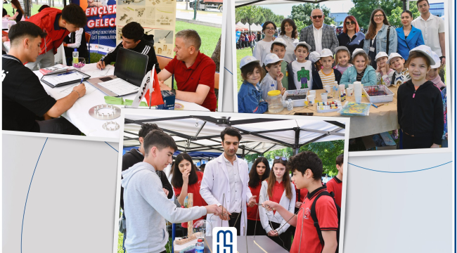 Bilim şenliği renkli görüntülere sahne oldu