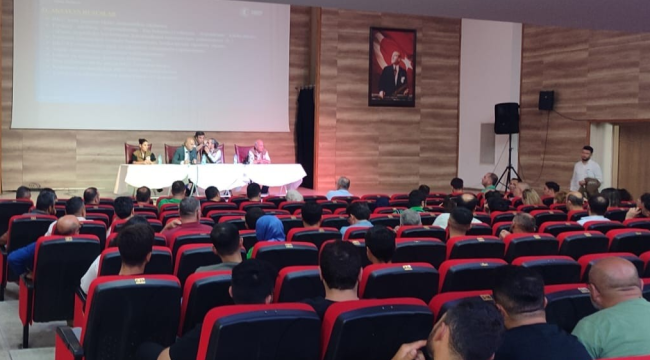  Bitki koruma ürünleri bayi 1.grup eğitim toplantısı düzenlendi