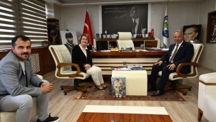 Bozkurt Belediye Başkanı Birsen Çelik Salihli'de